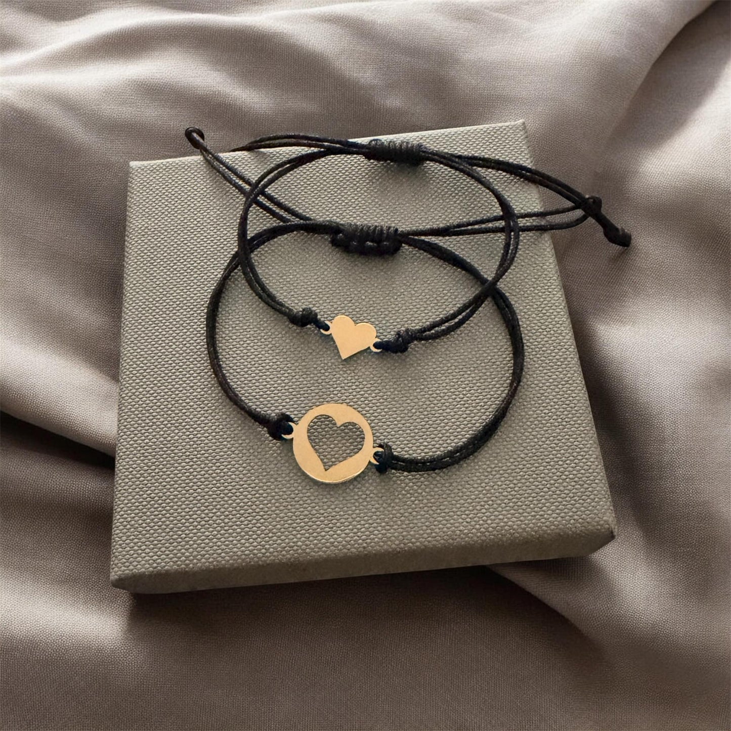 комплект гривни с конец майка и дъщеря подарък