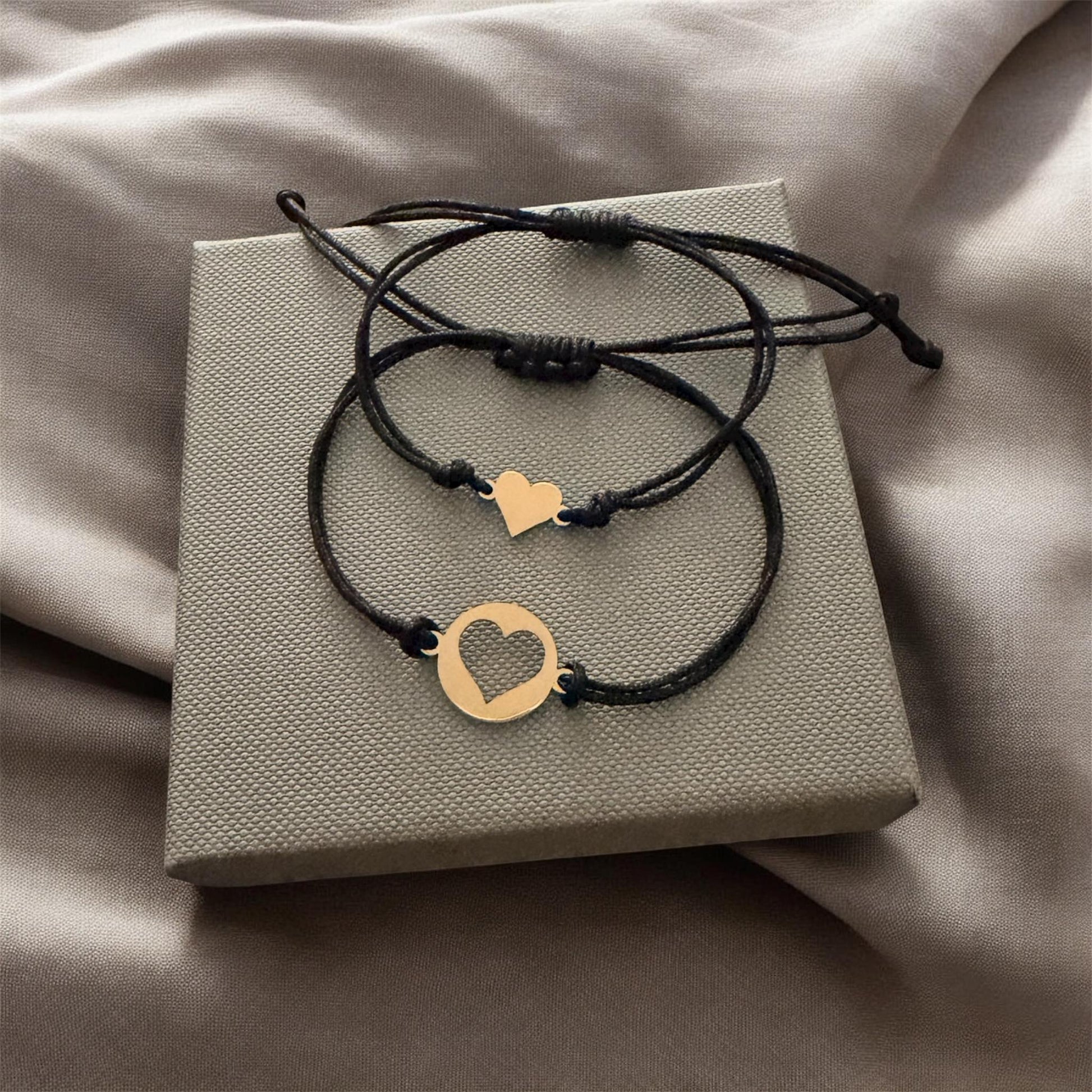 комплект гривни с конец майка и дъщеря подарък