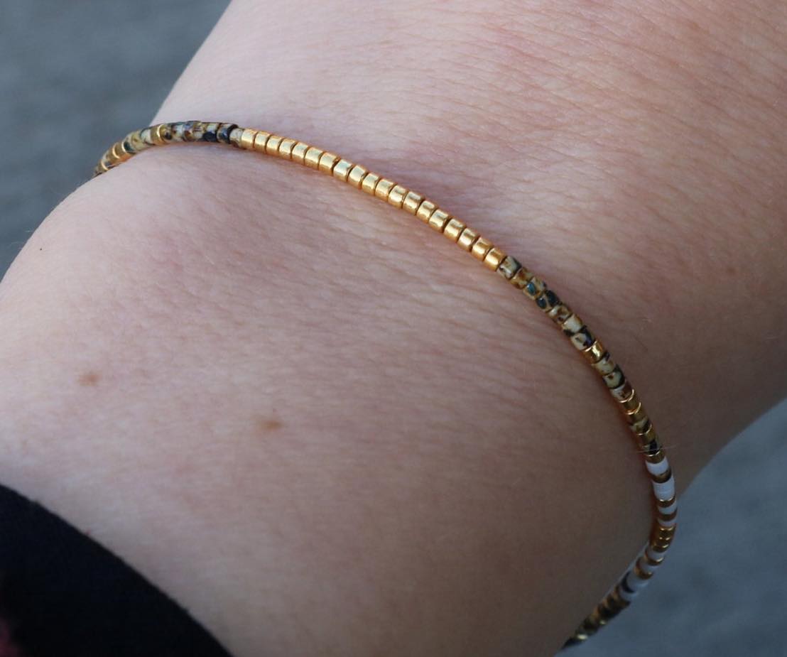 гривна за ръка крак от мъниста Миюки подарък